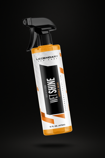 Wet Shine Spray Wax - Legendary Car Care